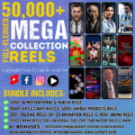 50K+ Mega Reels Collection, Instagram Reels Bundle