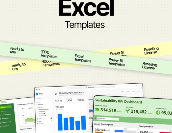 999+ Excel Templates Bundle for Businesses.