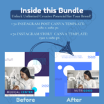 140 Canva Health Care Canva Templates Bundle - Image 5