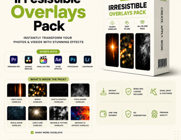 5K Irresistible Overlays – Only $20!
