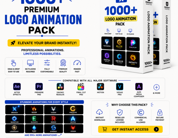 Logo Animations – Make Your Brand Unforgettable in Seconds! 🎬🔥