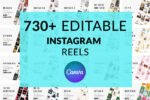7000+ Canva Social Media Templates Mega Bundle | Instagram, Reels, Business, Coaching, Marketing, Fashion, Food, Posts & Stories - Image 9
