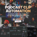 AI Podcast Clip Automation | Viral Podcast Reels Generator | TikTok & YouTube Shorts System | n8n Template | No Code Required