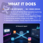 AI Market Research Agent | Competitor Analysis Automation | Instant Business Insights | Chat-Based Web & Social Scraper | n8n Workflow - Image 3