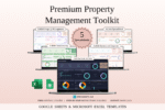 Airbnb Property Management Spreadsheet Bundle | Rental Income Expense Tracker | Excel & Google Sheets Templates