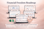 Financial Freedom Roadmap Spreadsheet | Financial Independence Toolkit | Budget, Debt, Net Worth & Crypto Tracker | Excel & Google Sheets