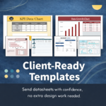50+ Professional Datasheet Template Bundle Excel & Google Sheets | Business Dashboard, HR, Sales, Finance Reports | Editable Spreadsheet Templates - Image 2
