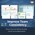 50+ Professional Datasheet Template Bundle Excel & Google Sheets | Business Dashboard, HR, Sales, Finance Reports | Editable Spreadsheet Templates - Image 8