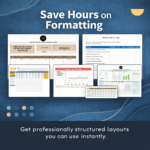 50+ Professional Datasheet Template Bundle Excel & Google Sheets | Business Dashboard, HR, Sales, Finance Reports | Editable Spreadsheet Templates - Image 9