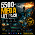 5500+ Mega LUT Pack | Cinematic Color Grading Presets | Video LUT Bundle for Premiere Pro, DaVinci Resolve & Final Cut
