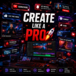 YouTube Starter Pack for After Effects | YouTube Animation Bundle | Intro Lower Third Subscribe Buttons | Content Creator Pack - Image 6