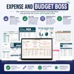 10+ Expense & Budget Templates | Excel & Google Sheets | Budget Planner | Expense Tracker | Financial Spreadsheet Bundle - Image 4