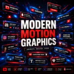YouTube Starter Pack for After Effects | YouTube Animation Bundle | Intro Lower Third Subscribe Buttons | Content Creator Pack - Image 5