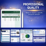 50+ Calculator Excel Templates Bundle | Financial, Loan, ROI, Pricing Calculators | Excel & Google Sheets Spreadsheet Pack - Image 7
