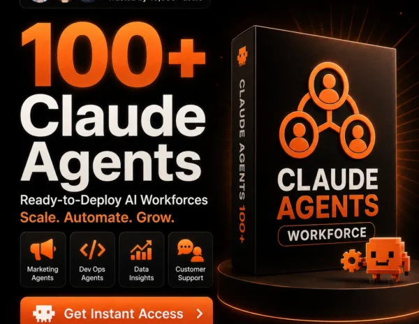 107 Claude Agents Bundle | AI Agents for Claude Code | Developer, Marketing & Business Automation Toolkit